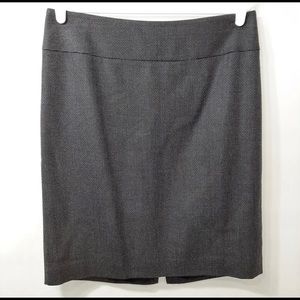 Ann Taylor Pencil Skirt 100% Virgin Wool